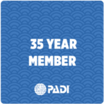 PADI 35 Year Member