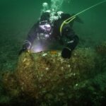16 English cannons discovered off the German island of Heligoland